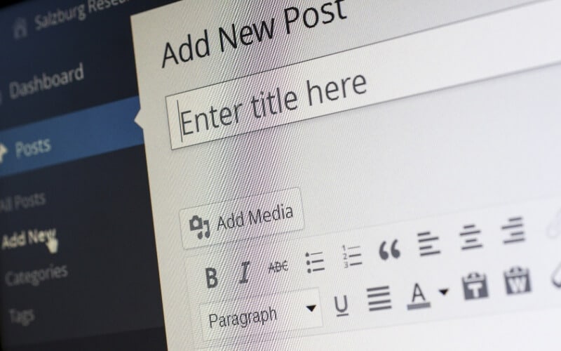 Wordpress blog
