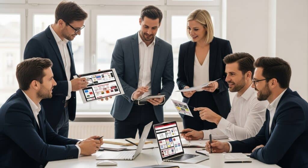 webdesign trends 2025, mkb team, modern office