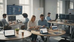 mobiele optimalisatie team werk
